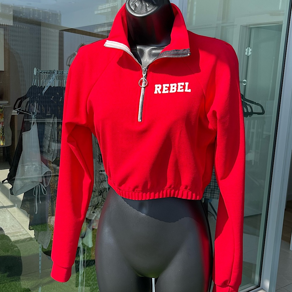 Reflective Rebel Crop